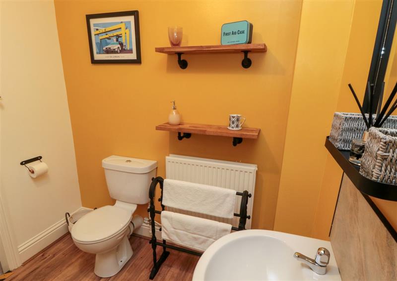 This is the bathroom at Amber Rose, Whitby