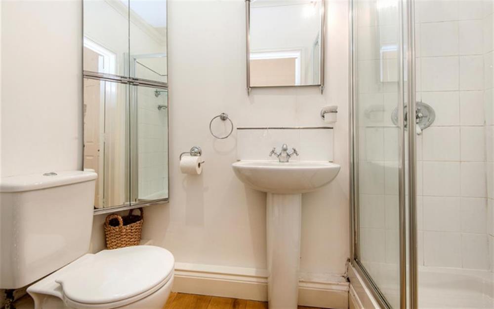 Master bedroom en suite shower room at Amberley in Stokenham