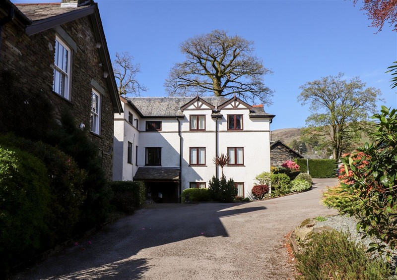 Outside at Ambleside Haven, Ambleside