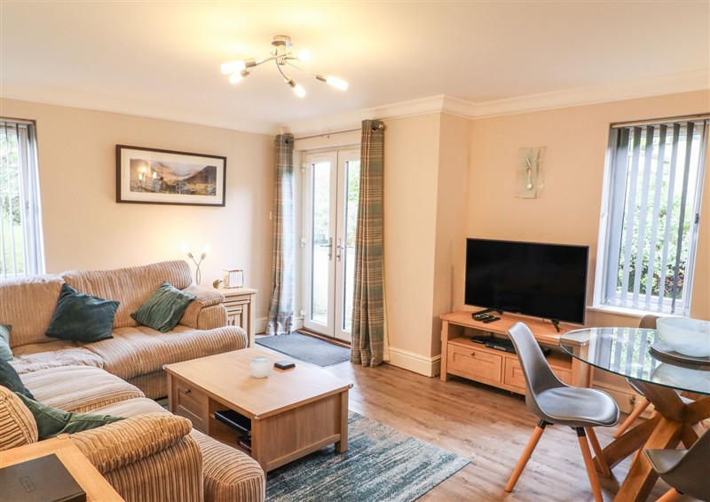 The living area at Ambleside Haven, Ambleside