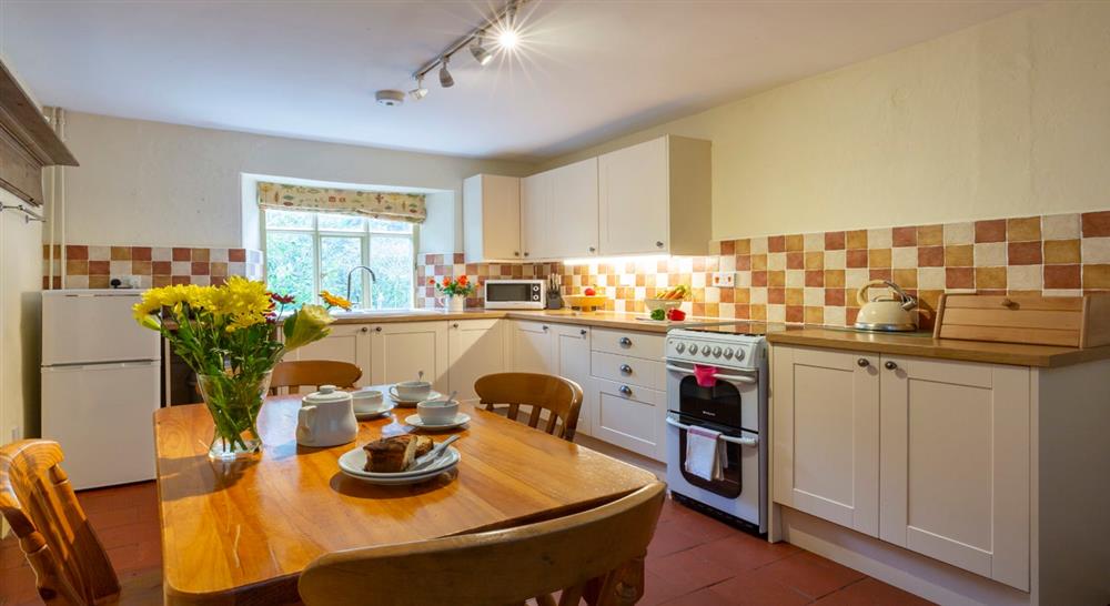 The kitchen at Ambrey Cottage in Leominster, Herefordshire