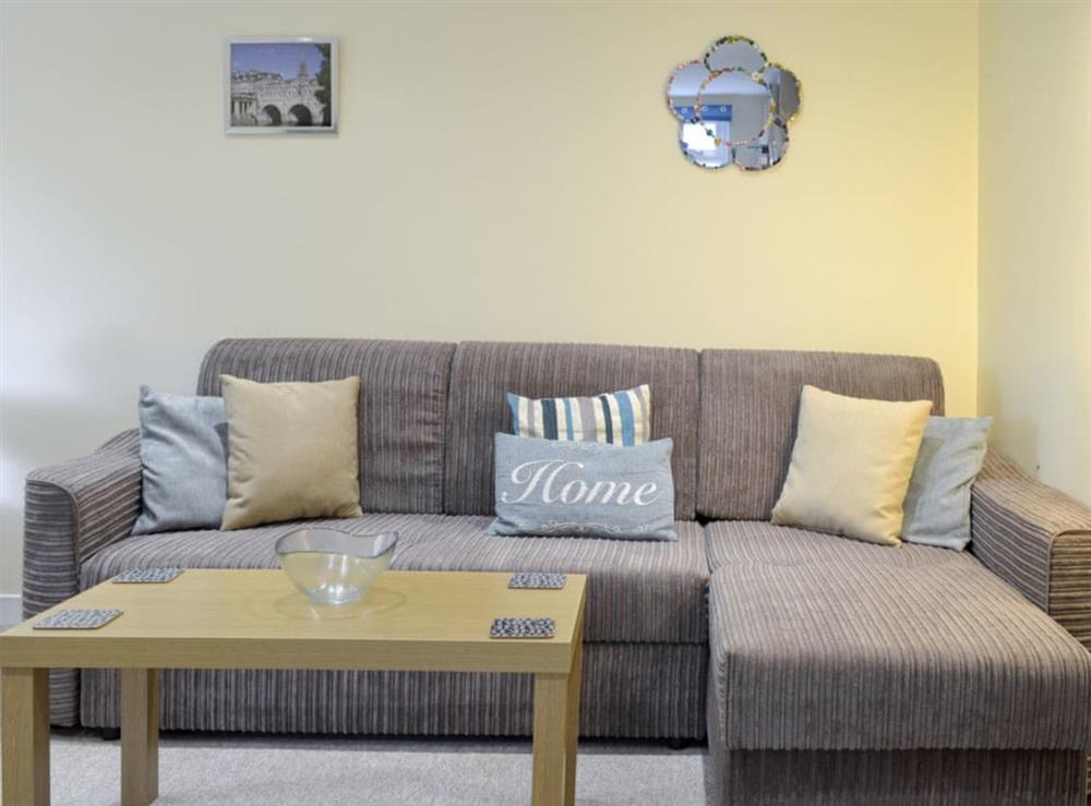 Comfy seating area at Amelia Cottage in Clandown, near Radstock, Avon