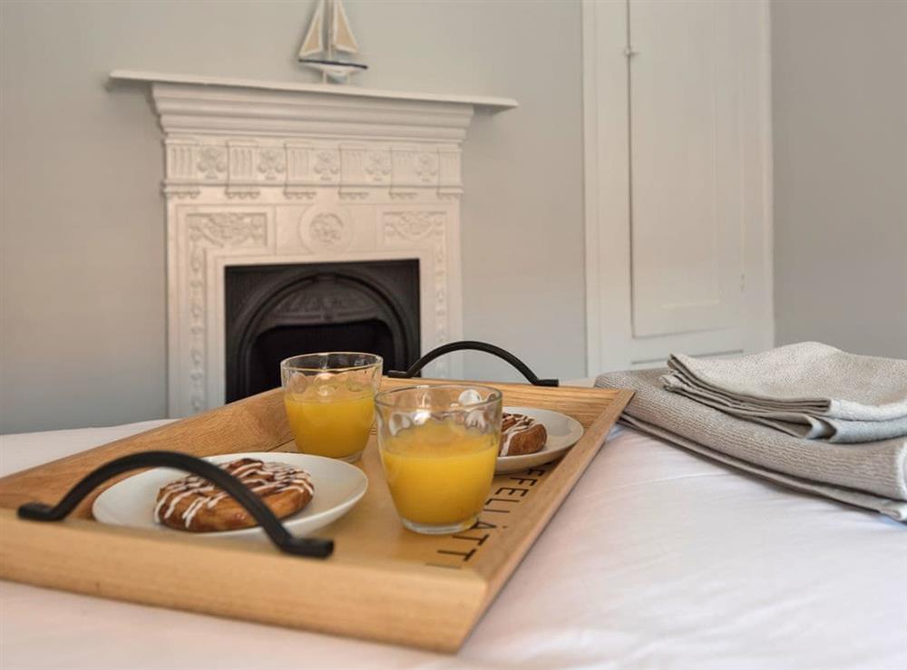 Breakfast in bed (photo 2) at Amelia House in Sheringham, Norfolk