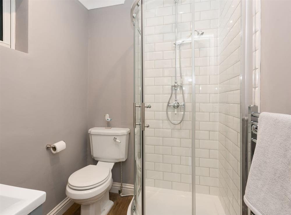 Shower room at Amelia House in Sheringham, Norfolk