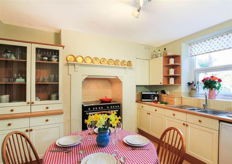 This is the kitchen at Amelie Cottage, Beaumaris