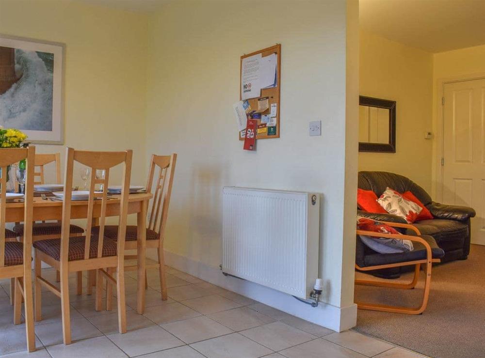 Dining Area at Ammonite Cottage in Whitby, North Yorkshire