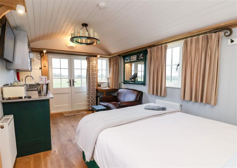 This is the bedroom at Amy Johnson, Bolton Percy near Tadcaster