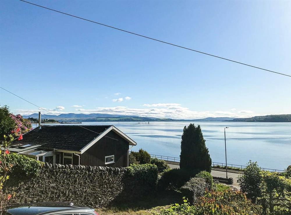 View at An Darach in Dunoon, Argyll