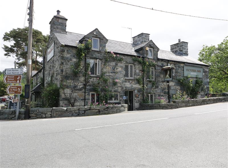 The setting of Anadlu at Anadlu, Llanbedr