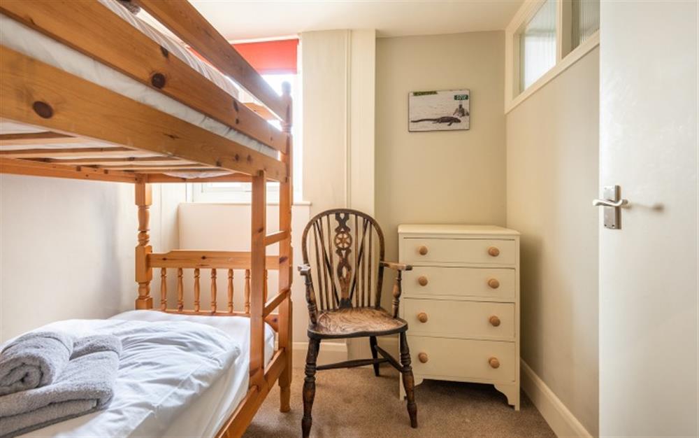 Another look at the bunk bedroom at Anchor Cottage in Hope Cove