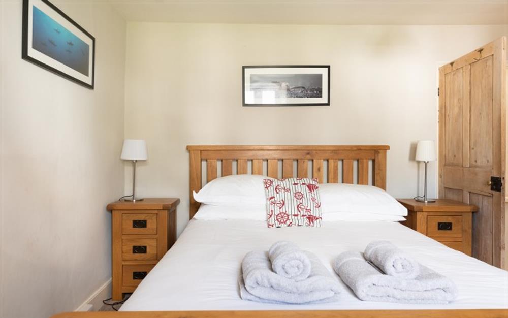 Another look at the double bedroom at Anchor Cottage in Hope Cove