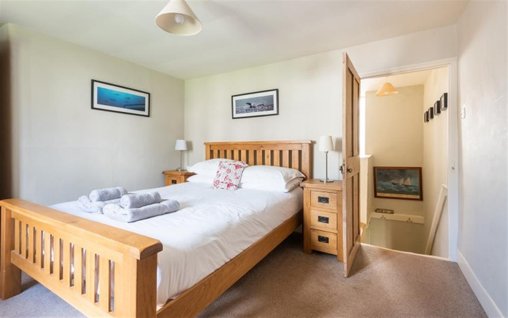 The double bedroom  at Anchor Cottage in Hope Cove