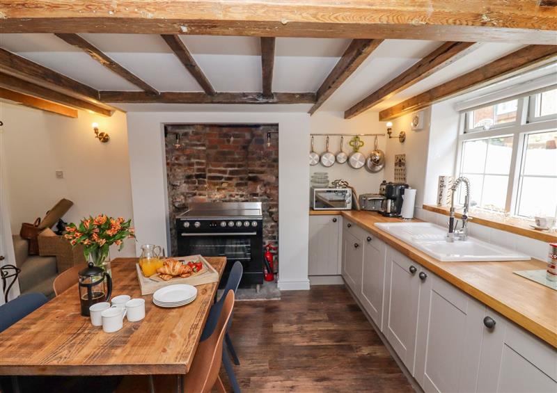 This is the kitchen at Anchor Cottage, Whitby