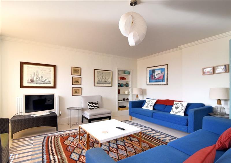Enjoy the living room at Anchor House, Lyme Regis