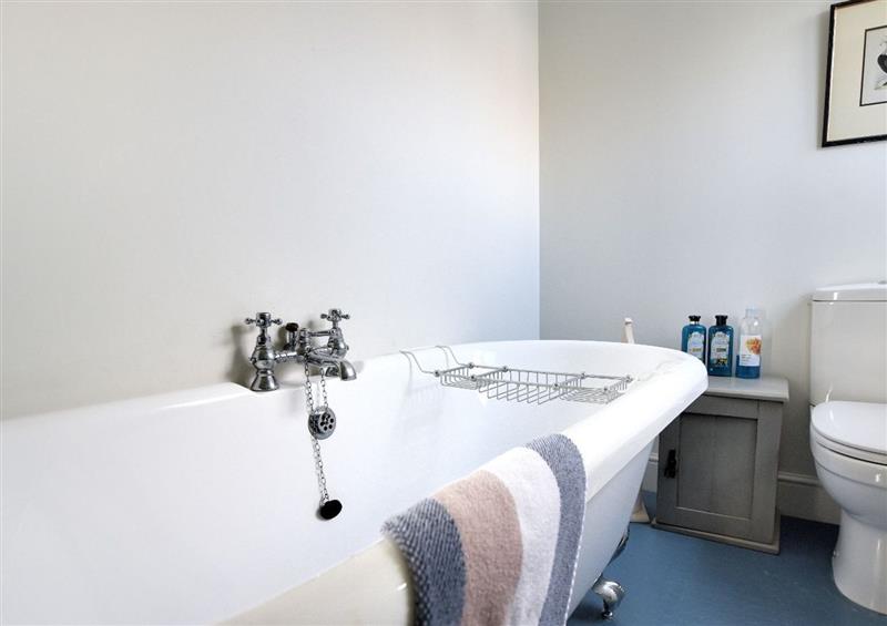 This is the bathroom at Anchor House, Lyme Regis