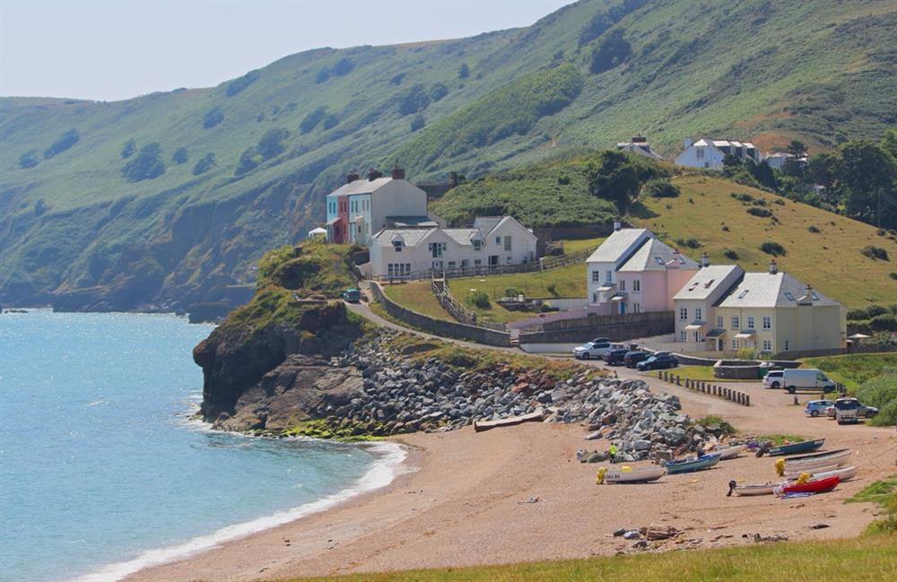 The historic village of Hallsands can be reached via the South West Coast Path