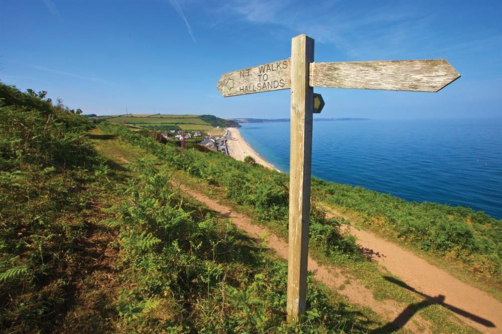 The South West Coast Path is within a short distance of the house