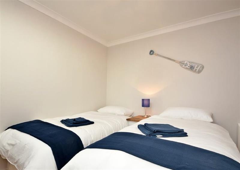 One of the 3 bedrooms at Anchor Lodge, Seahouses