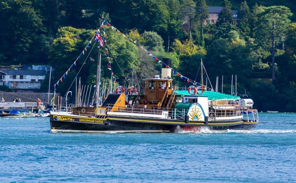 Dartmouth's local paddle steamer river cruise at Anchorage in Dartmouth