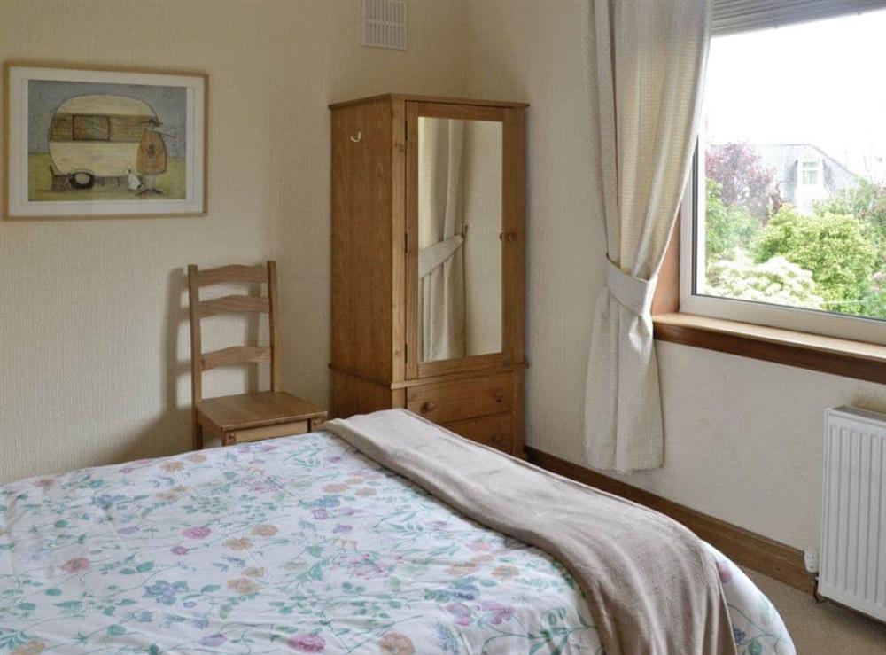 Comfortable double bedroom at Anchorage in Maidens, Ayrshire