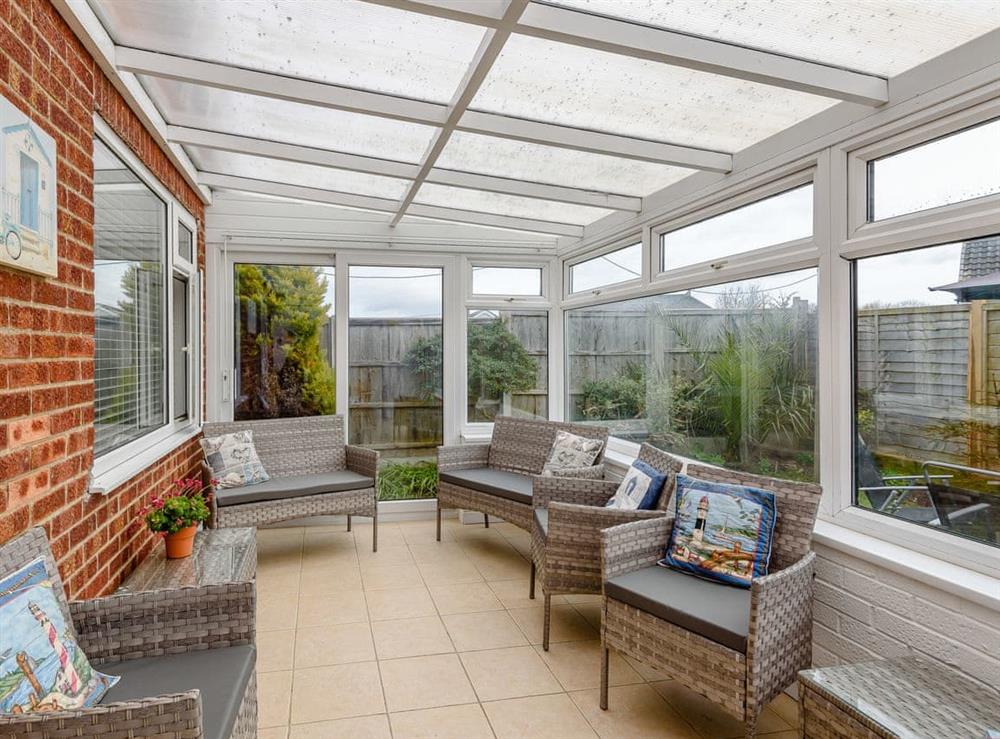 Conservatory at Anchorage in Sandilands, near Mablethorpe, Lincolnshire