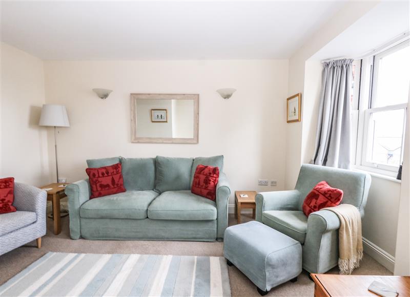 Relax in the living area at Anchorage View, Weymouth