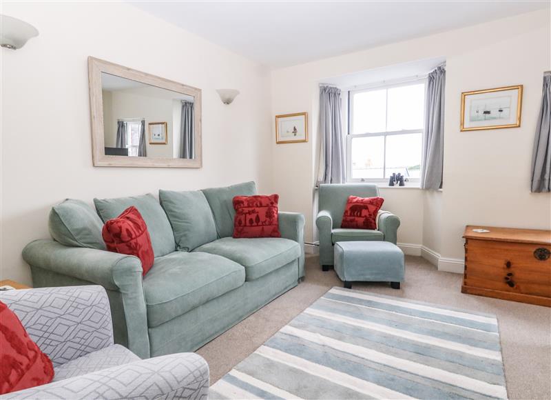 This is the living room at Anchorage View, Weymouth