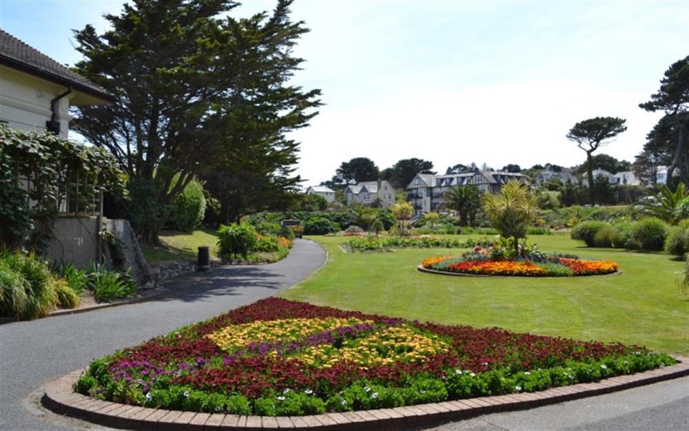 Queen Mary Gardens in Falmouth. at Anchors Aweigh in Helford Passage