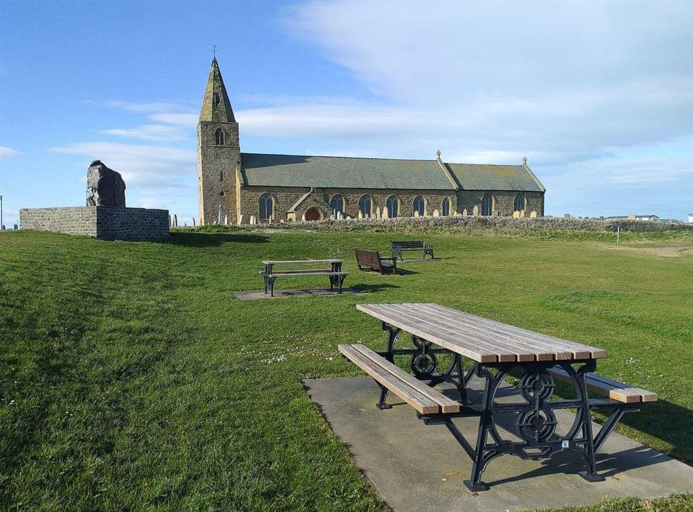 St Bartholomews is a 13th century church at Anchors Point in Newbiggin-by-the-Sea, Northumberland