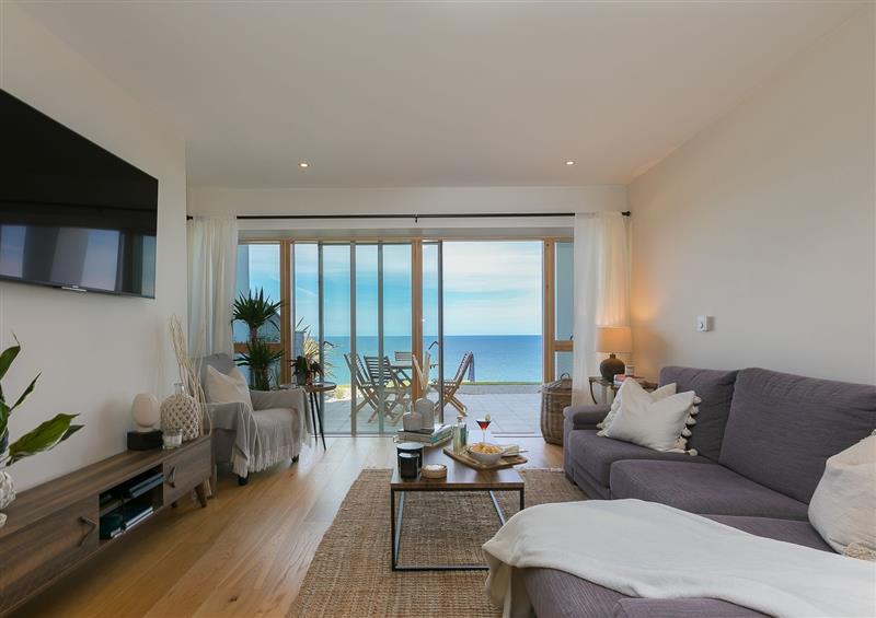 Relax in the living area at Anchors Rest, Carbis Bay