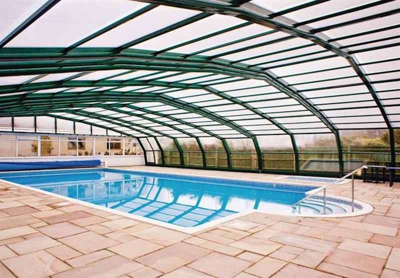 Covered heated pool (photo number 8) at Andrewshayes Holiday Park in , Axminster