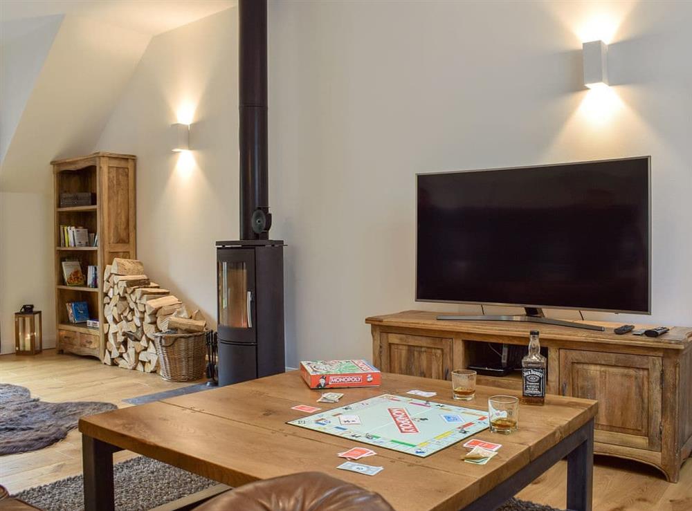 Attractive living area at Anemone in Kenmore, near Aberfeldy, Perthshire