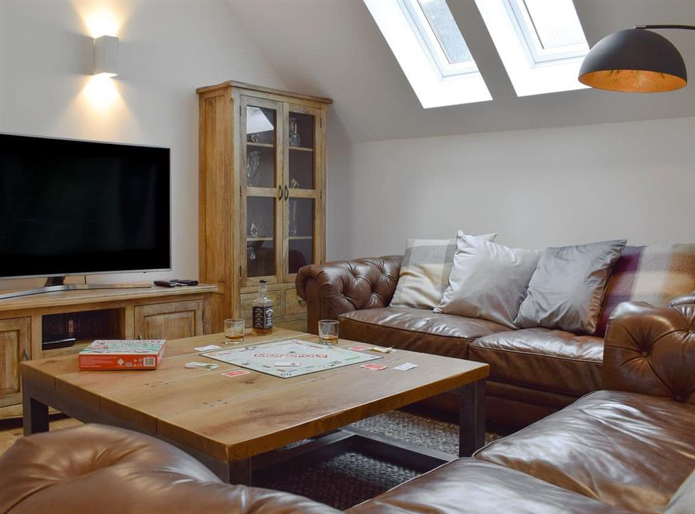Comfortable living area at Anemone in Kenmore, near Aberfeldy, Perthshire
