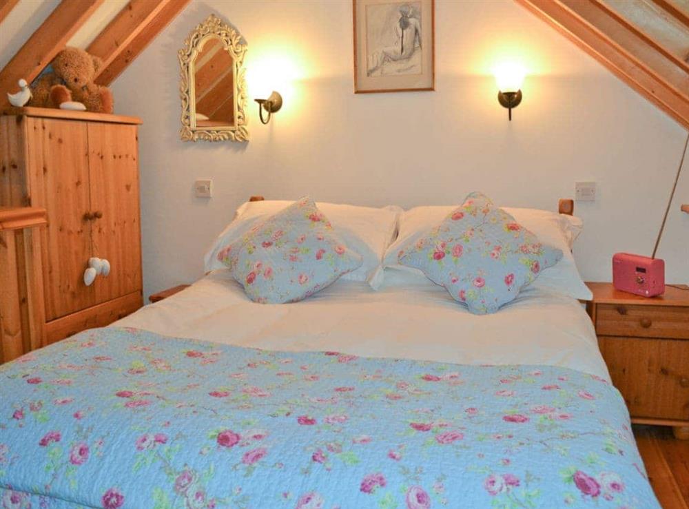 Double bedroom at Angel Barn in Bitterley, near Ludlow, Shropshire
