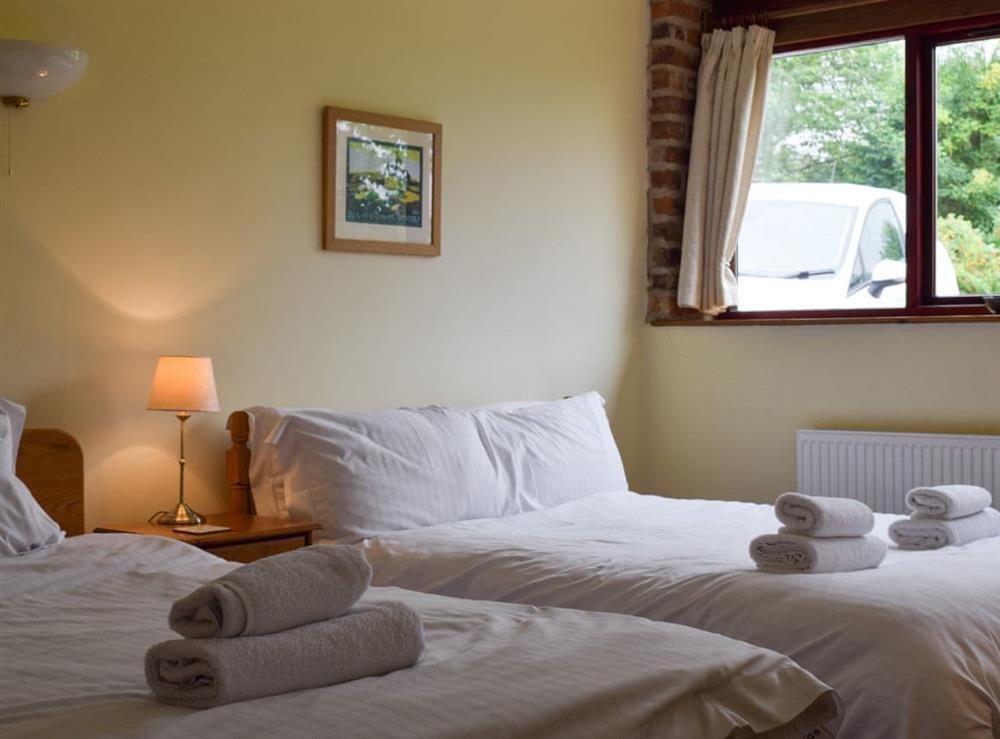 Family bedroom at Angel Cottage in Oswaldkirk, near Helmsley, Yorkshire, North Yorkshire