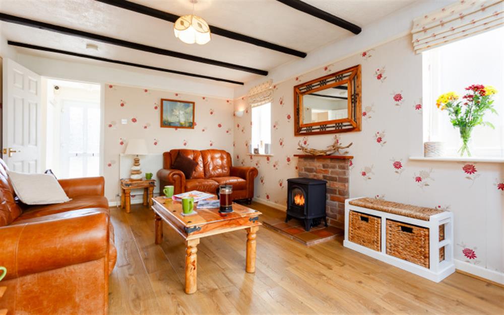 Relax in the living area at Angel Valley Cottage in Brockenhurst