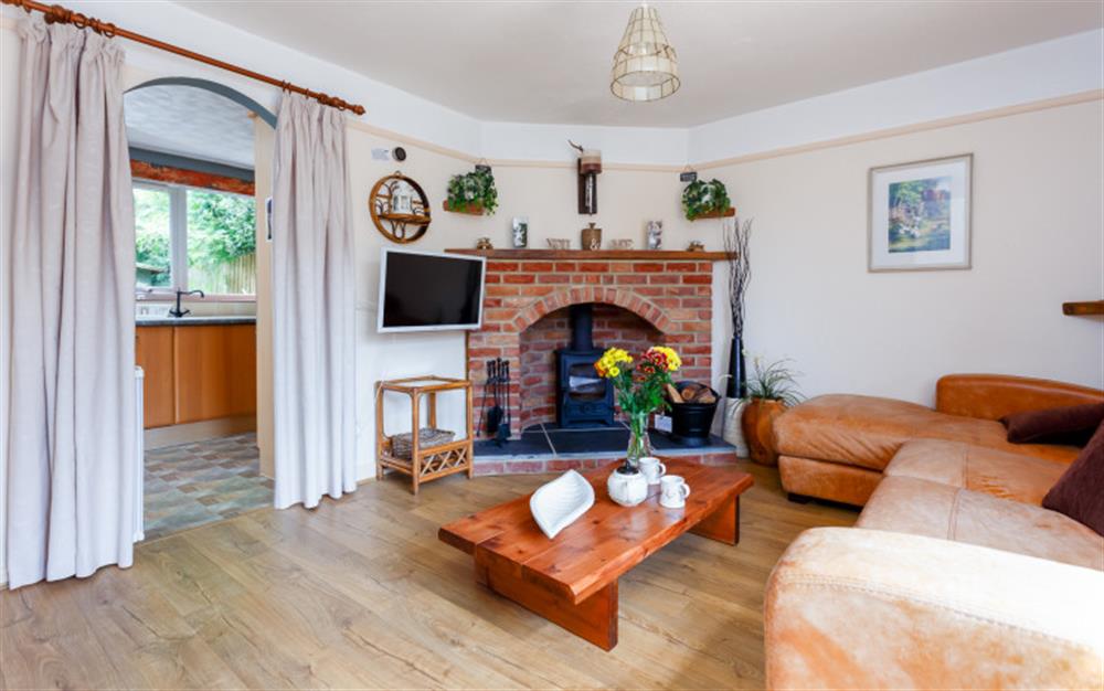 This is the living room at Angel Valley Cottage in Brockenhurst