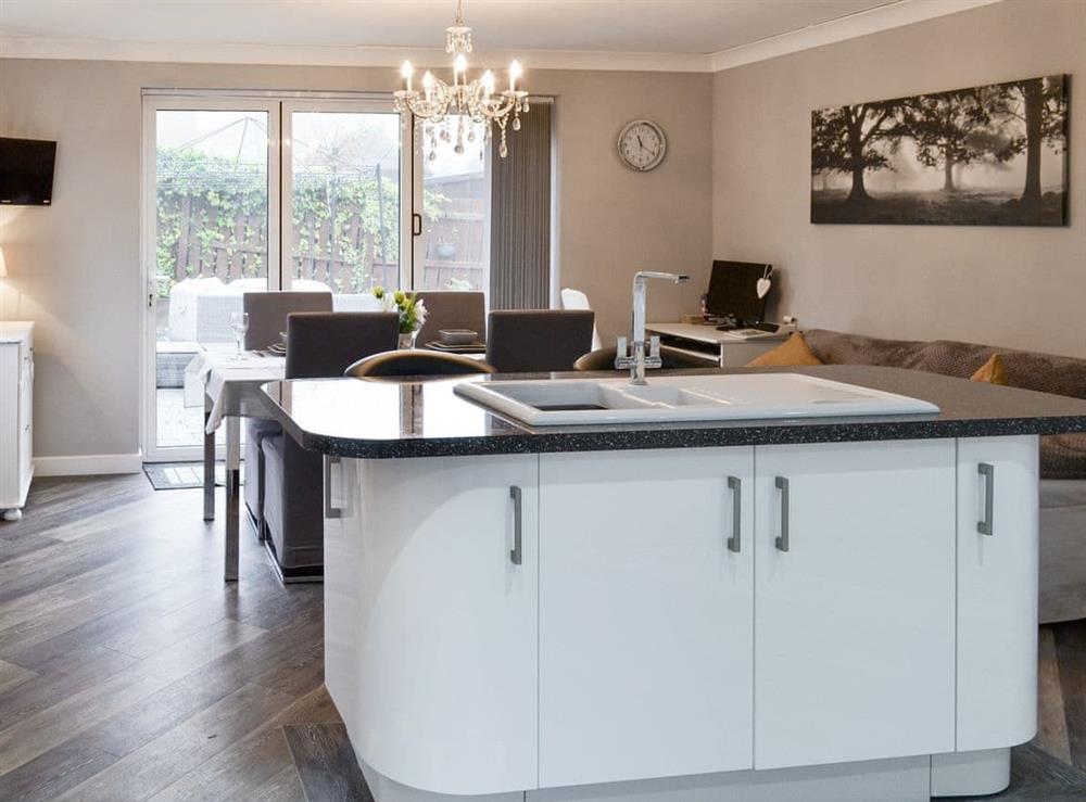 Stylish Kitchen/diner at Angels Den in Alnwick, Northumberland