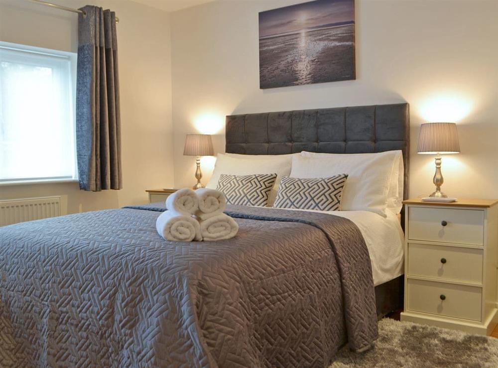 Sumptuous double bedroom at Angle Tarn Cottage in Ambleside, North Yorkshire