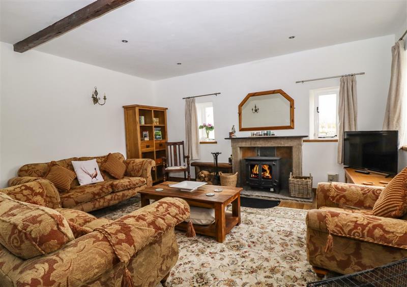 This is the living room at Anglers Barn, Kilnsey near Threshfield
