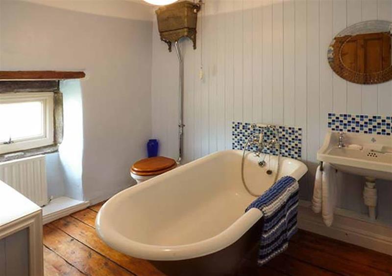 Bathroom at Anglers Cottage, Kilnsey near Threshfield