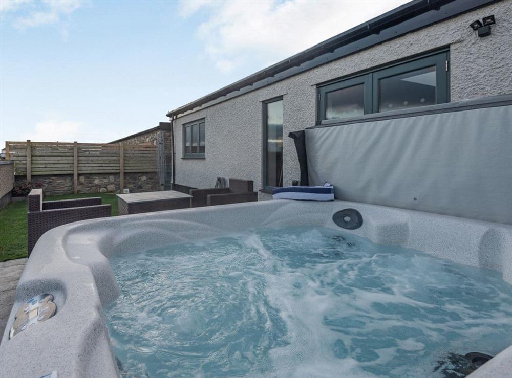 Hot tub (photo 2) at Ty Cwtch, 