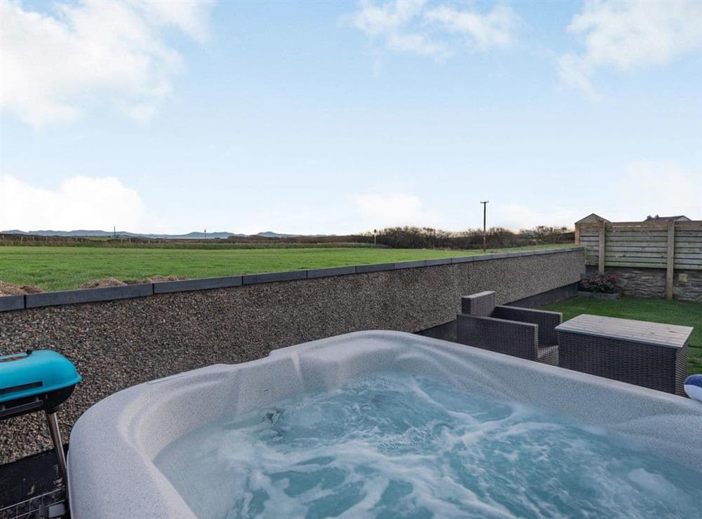 Hot tub (photo 3) at Ty Cwtch, 