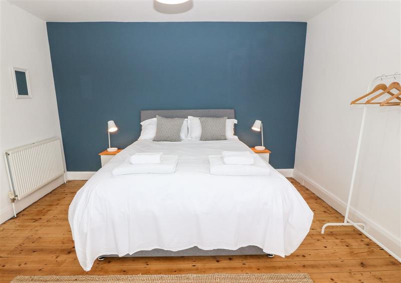 One of the bedrooms at Angorfa, Aberdaron