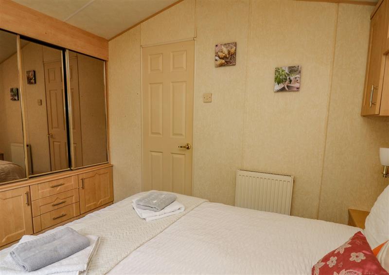 Bedroom at Animal Sanctuary Caravan Stay, Tegryn near Crymych