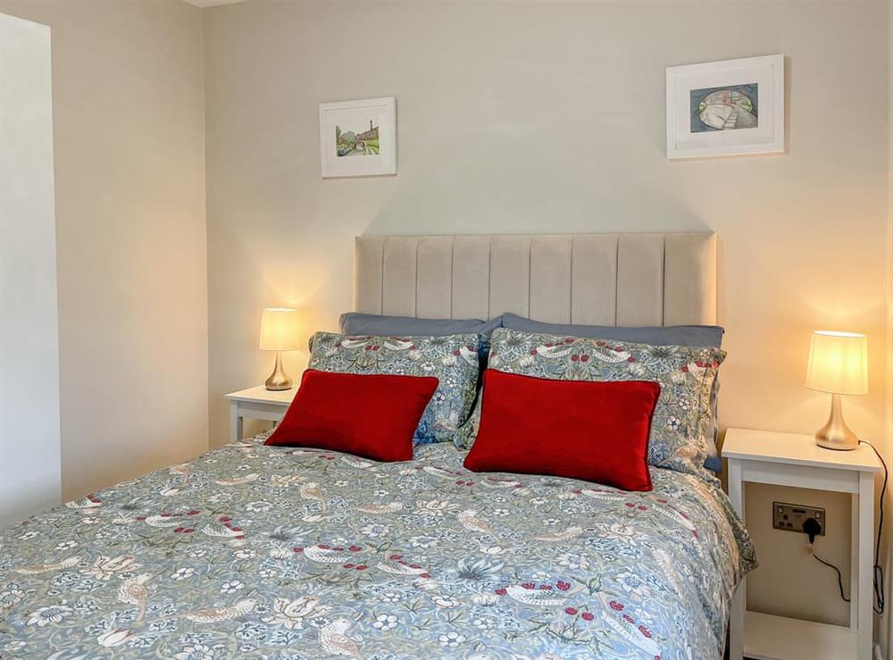 Double bedroom at Annes House in New Mills, Derbyshire