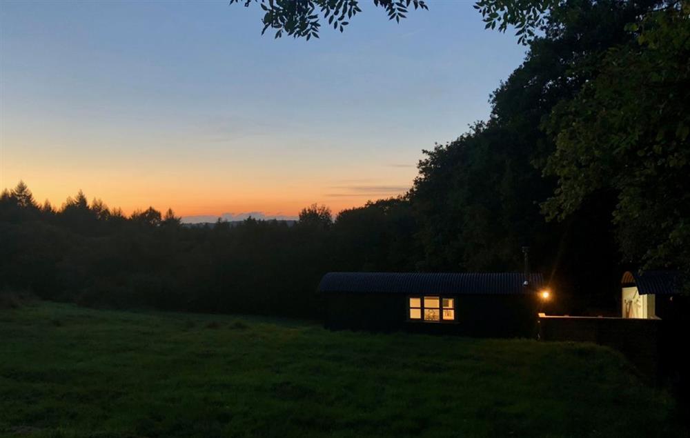 Anne’s Hut at dusk at Annes Hut, Penterry