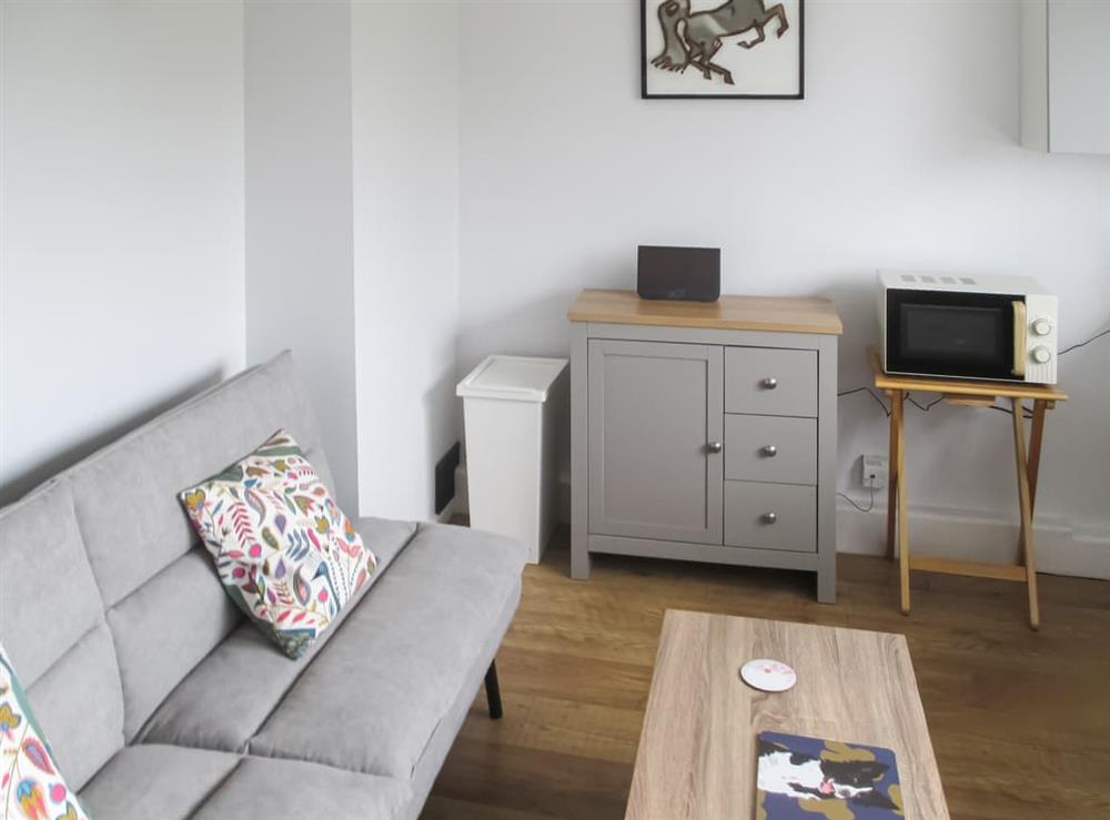 Living area at Annexe Little Parkhayes in Woodbury Salterton, near Exmouth, Devon