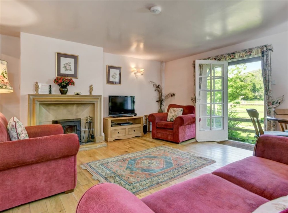 Living area at Annexe in Timberscombe, near Minehead, Somerset