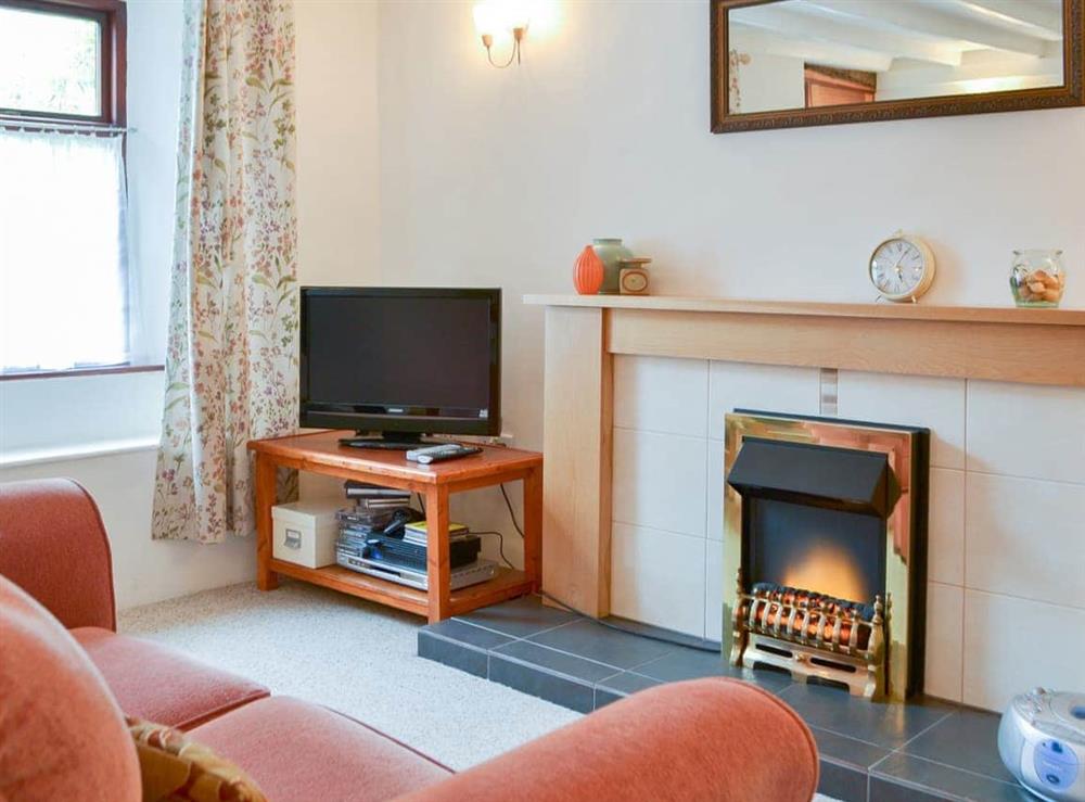 Cosy and welcoming living room at Annies Cottage in Millom, Cumbria